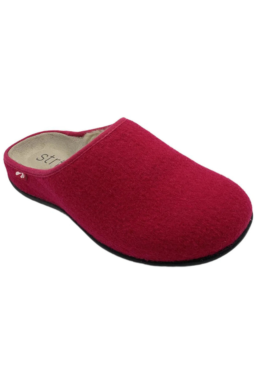 Strive Women's Faux Fur Lining Copenhagen Clog Bright Rose - Medium